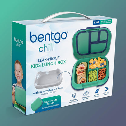 Bentgo Chill Kids 4-Compartment Bento Box Leakproof Lunch Box9