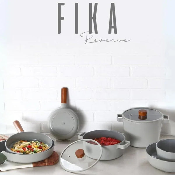 FIKA Nonstick 10-Inch Stir Fry Wok with Wood Handle, Healthy Cooking Induction Compatible Cookware for All Stovetops, Kitchen Essential Nonstick Ceramic Coating Skillet, Made in Korea ( 26Cm Wok )6