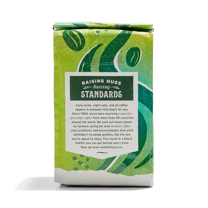 , Organic Breakfast Blend Ground Coffee, Light Roast, Milk Chocolate, Caramel & Citrus, 12 Ounce2