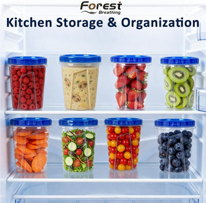 10 Pack 34Oz Soup Freezer Storage Containers with Twist Lids for Meal Prep5