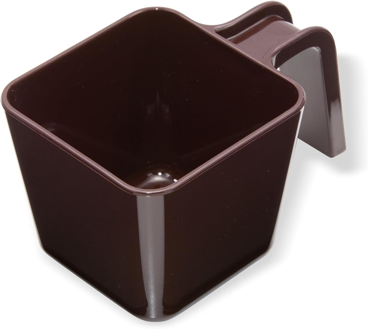 portion-scoop-cup-with-handle-for-ice-and-ingredients-in-home-and-commercial-kitchen-16-oz-1-count-brown