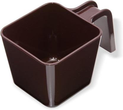 Portion Scoop, Cup with Handle for Ice and Ingredients in Home and Commercial Kitchen, 16 Oz, 1 Count, Brown1