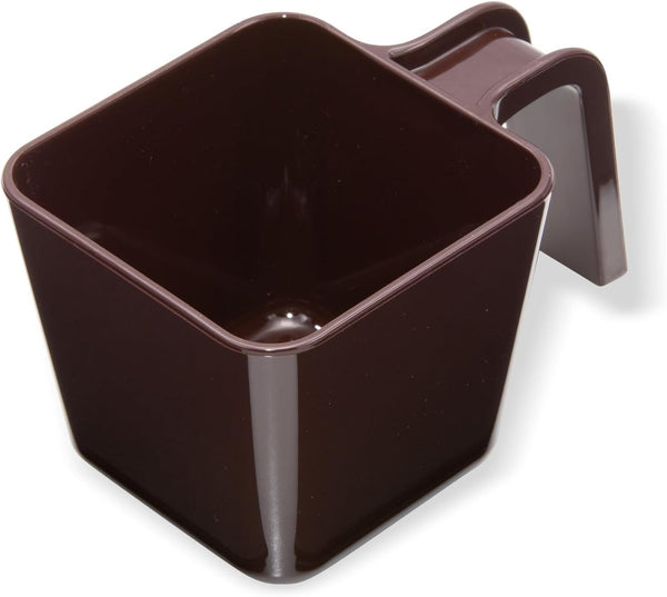 Portion Scoop, Cup with Handle for Ice and Ingredients in Home and Commercial Kitchen, 16 Oz, 1 Count, Brown1
