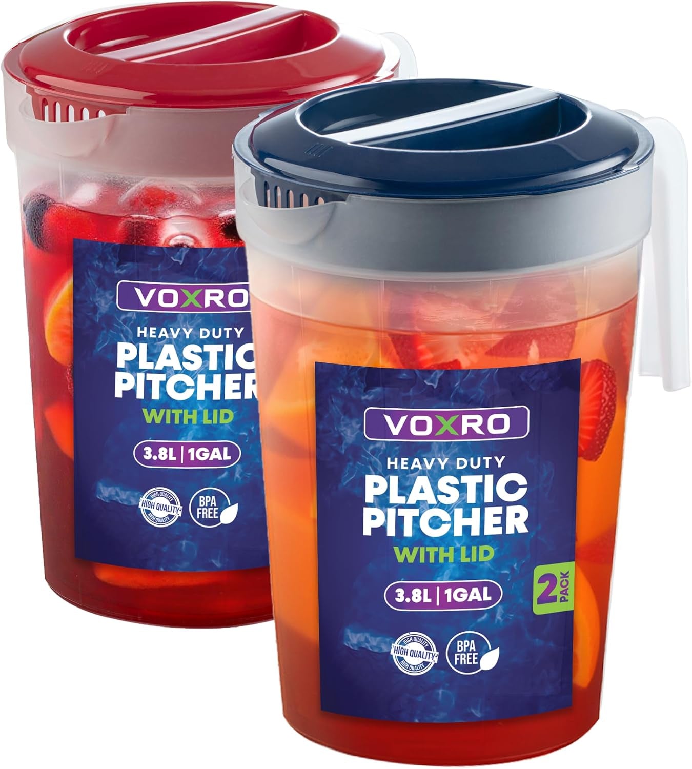 2-pack-1-gallon-water-pitchers-with-lids-bpa-free-plastic-durable-bpa-free-plastic-pitchers-with-twist-top-lids-stackable-dishwasher-freezer-safe-for-water-juice-iced-tea