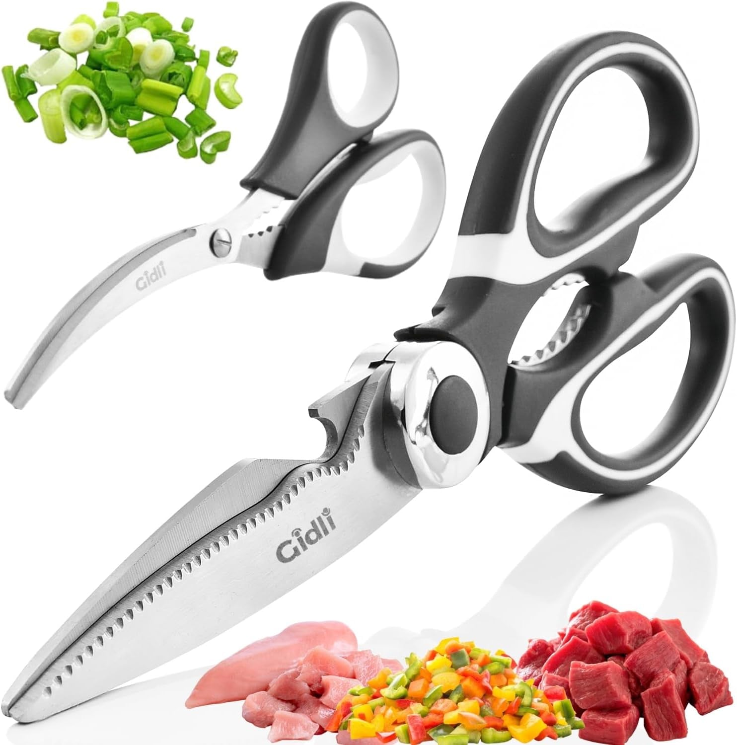 kitchen-shears-seafood-scissors-set-lifetime-replace-warranty-heavy-duty-utility-stainless-steel-all-purpose-ultra-sharp-scissors-for-meat-poultry-food-cooking-dishwasher-safe