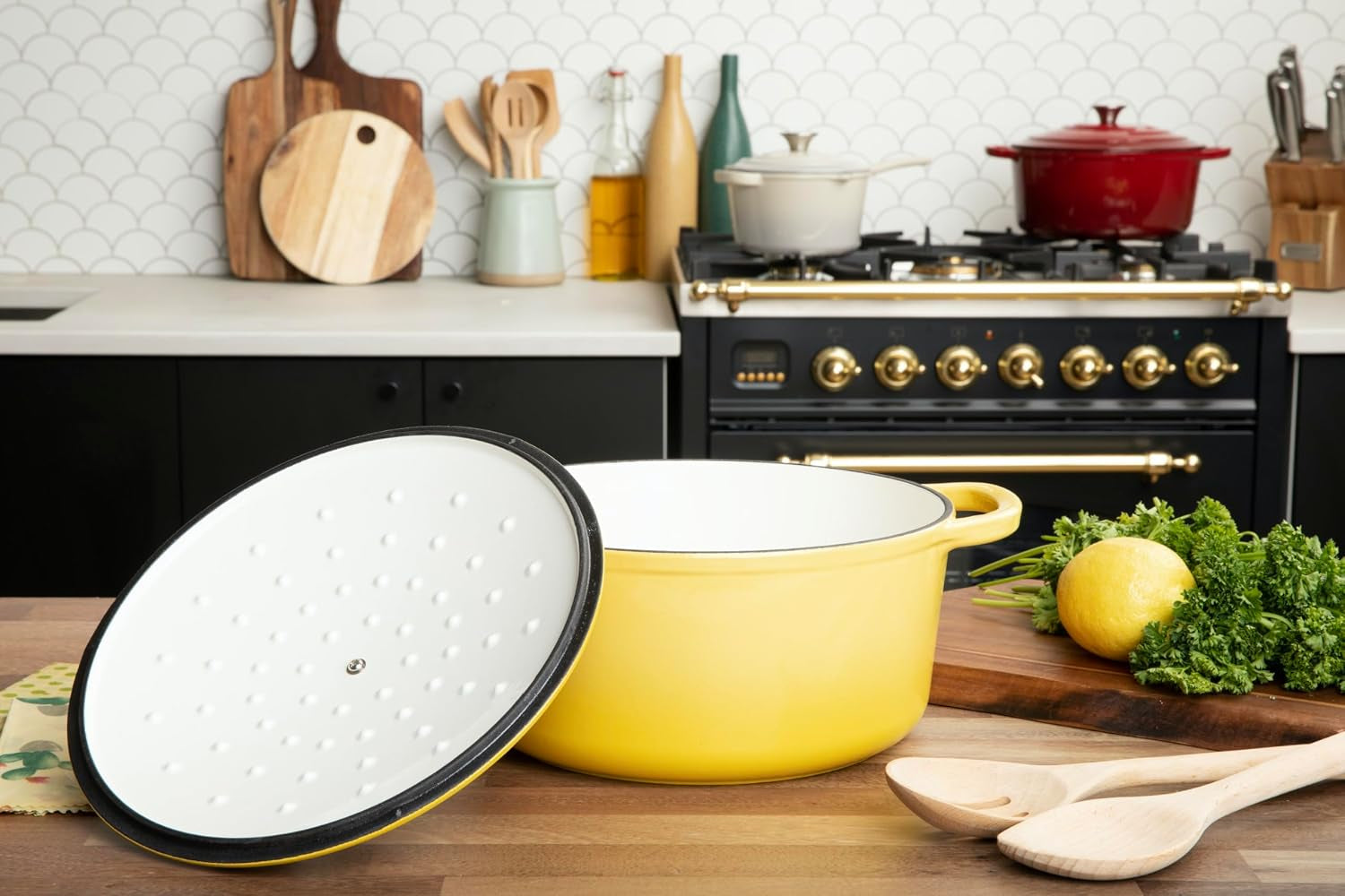 4-piece-enameled-cast-iron-set-oven-safe-and-suitable-for-all-cooktops-includes-5-7-quart-dutch-oven-pot-with-lid-and-2-2-quart-saucepan-with-lid-limoncello