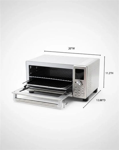 Bravo XL Pro Air Fryer Toaster Oven, Improved 100% Super Convection | Quicker & Crispier Results, 100 Presets, Multi-Layer Even Cooking, 50-500F, Smart Probe, PFAS Free, 30QT, Stainless Steel13