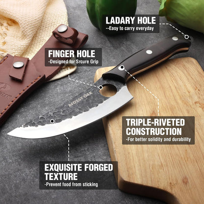 Mossy Oak Chef Knife, Kitchen Knife for Slicing, Cutting, and Boning6