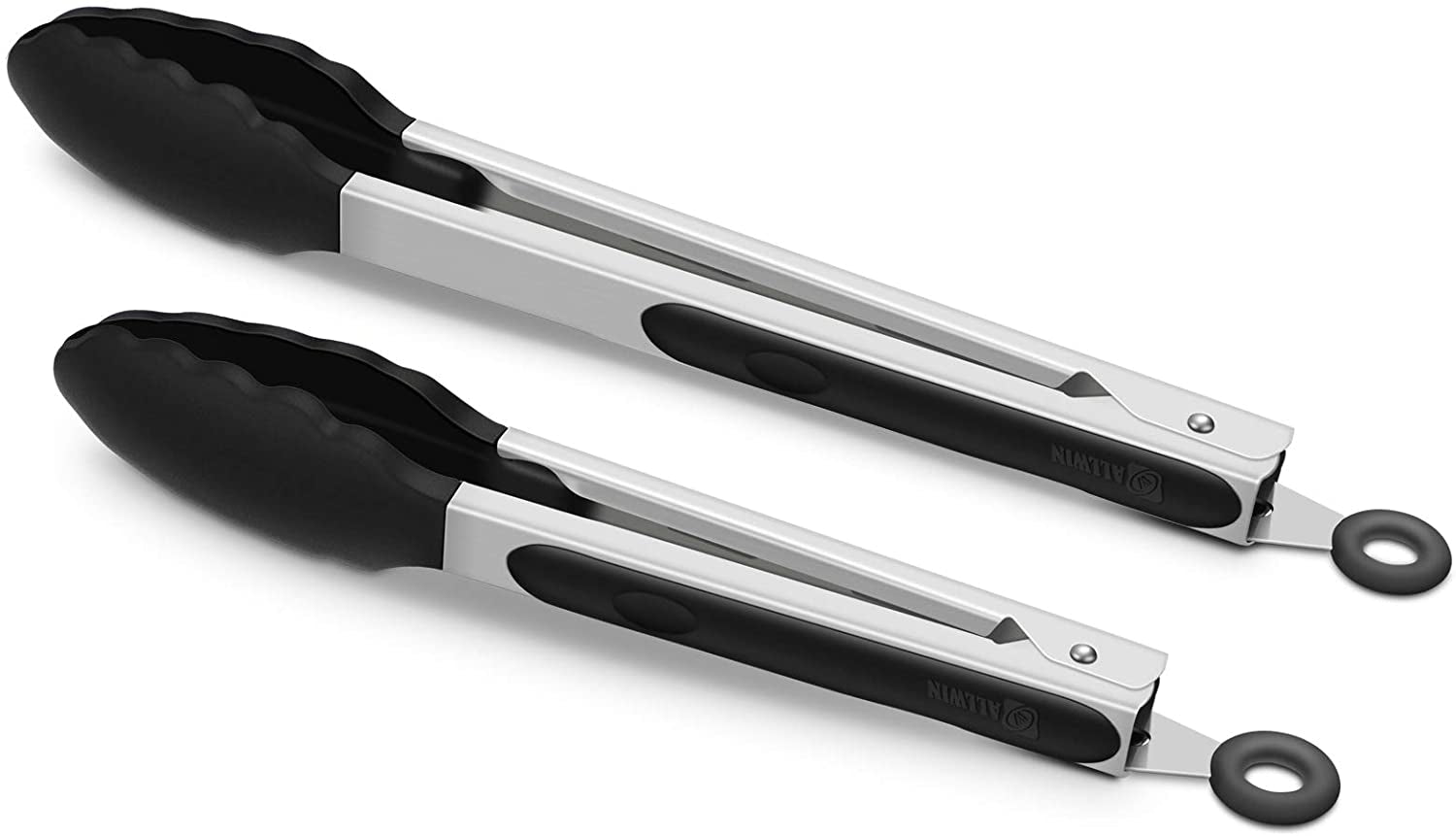 2-pack-silicone-kitchen-tongs-9-12-inch-stainless-steel-black-heat-resistant-to-500-f-with-bpa-free-silicone-tips-locking-clip-and-nonslip-handles-for-nonstick-cookware-and-grilling