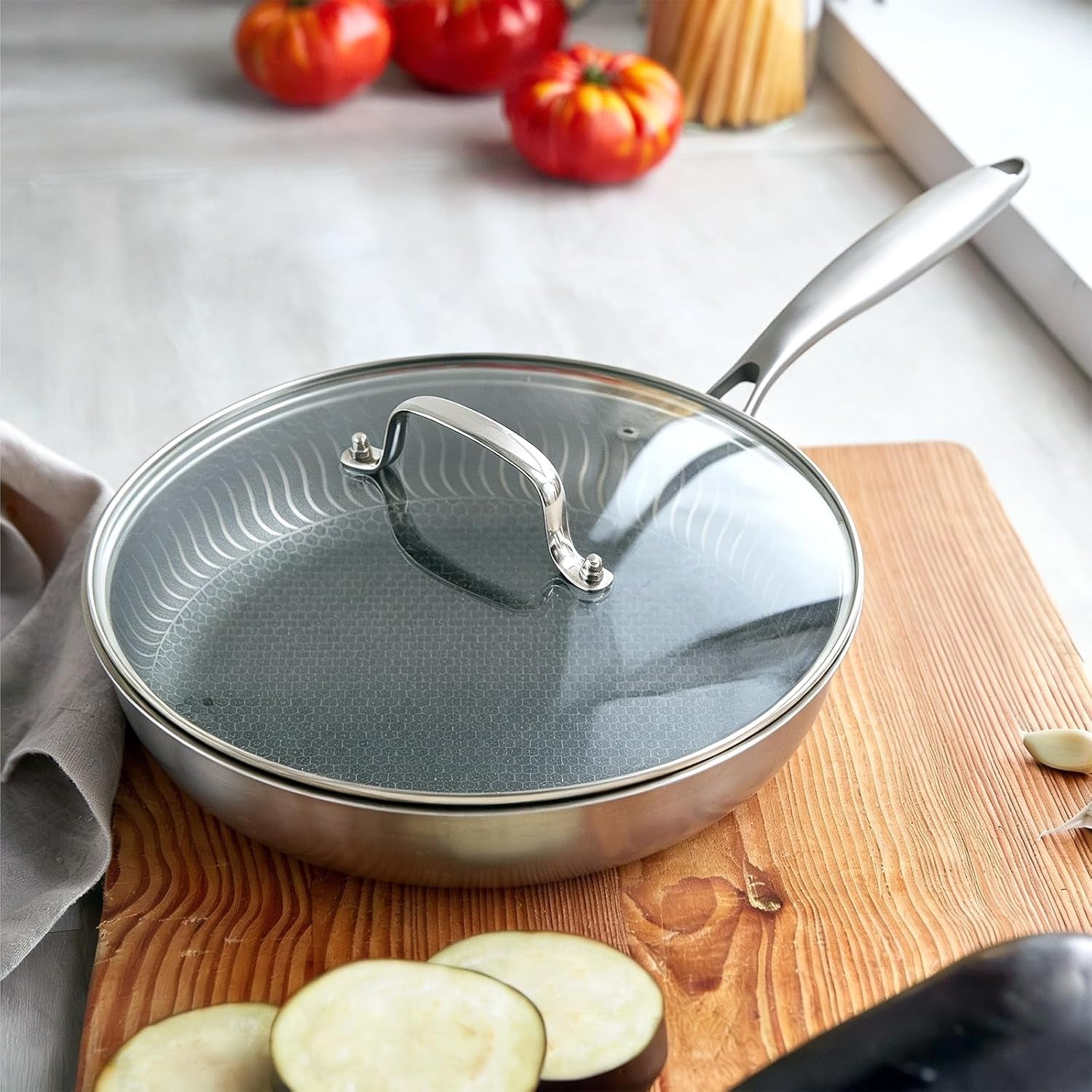 13-in-glass-lid-with-stainless-steel-handle-for-frying-pan-tempered-replacement-cover-compatible-for-skillets-wok-round-cast-iron-cast-aluminium-stainless-steel-pans-pots-317mm-332mm