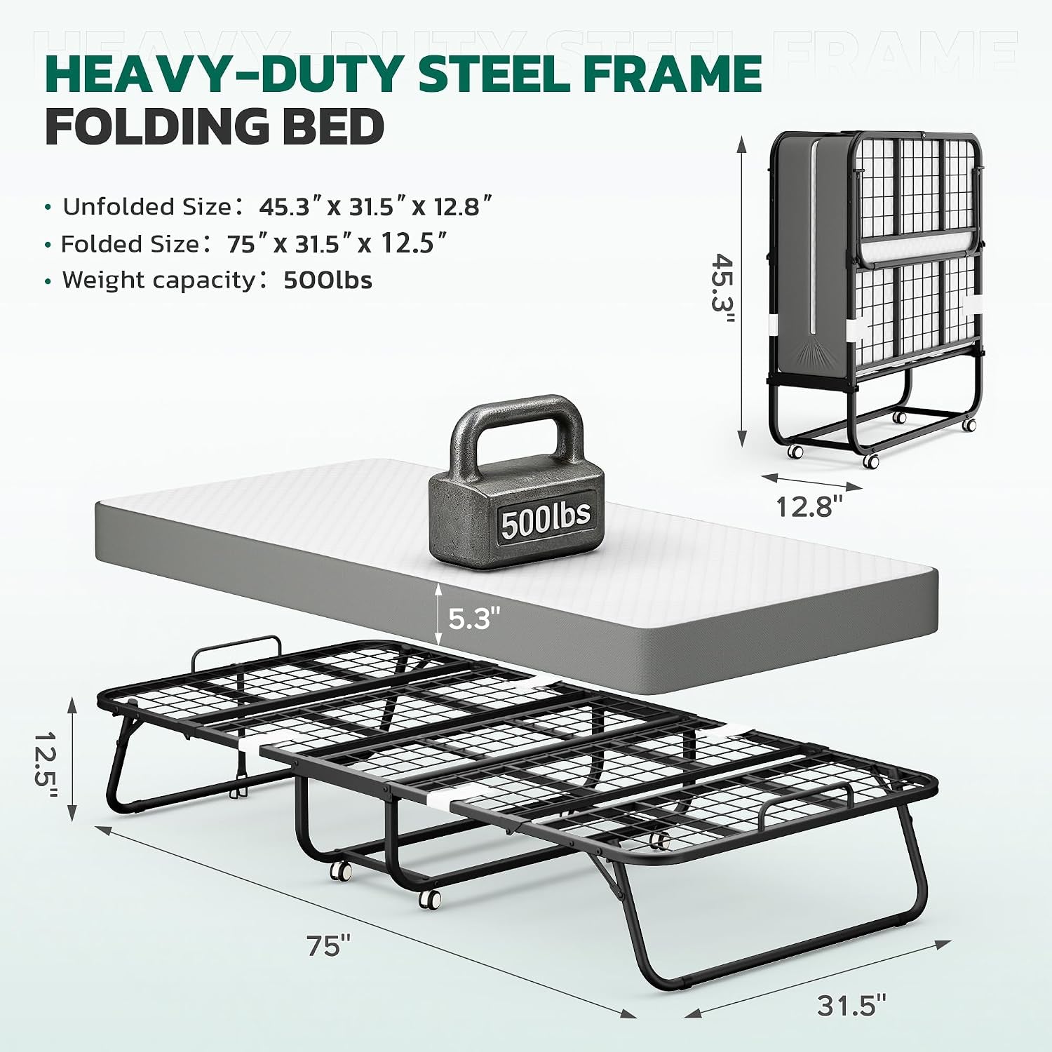 folding-bed-with-5-inch-mattress-75-x-31-portable-rollaway-bed-with-memory-mattress-foldable-bed-with-metal-frame-for-adults-guest-space-saving