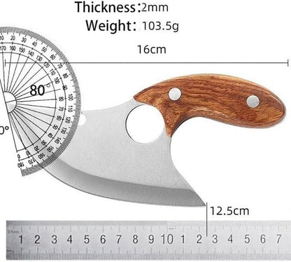 Meat Cleaver,Cleaver Knife Hand Meat Knife Grilled Meat Boning Knife Meat Knife Mongolian Boning Knife Butcher Knife Carrying Outdoor Meat Knife with Cover, LAMAJIGA58442