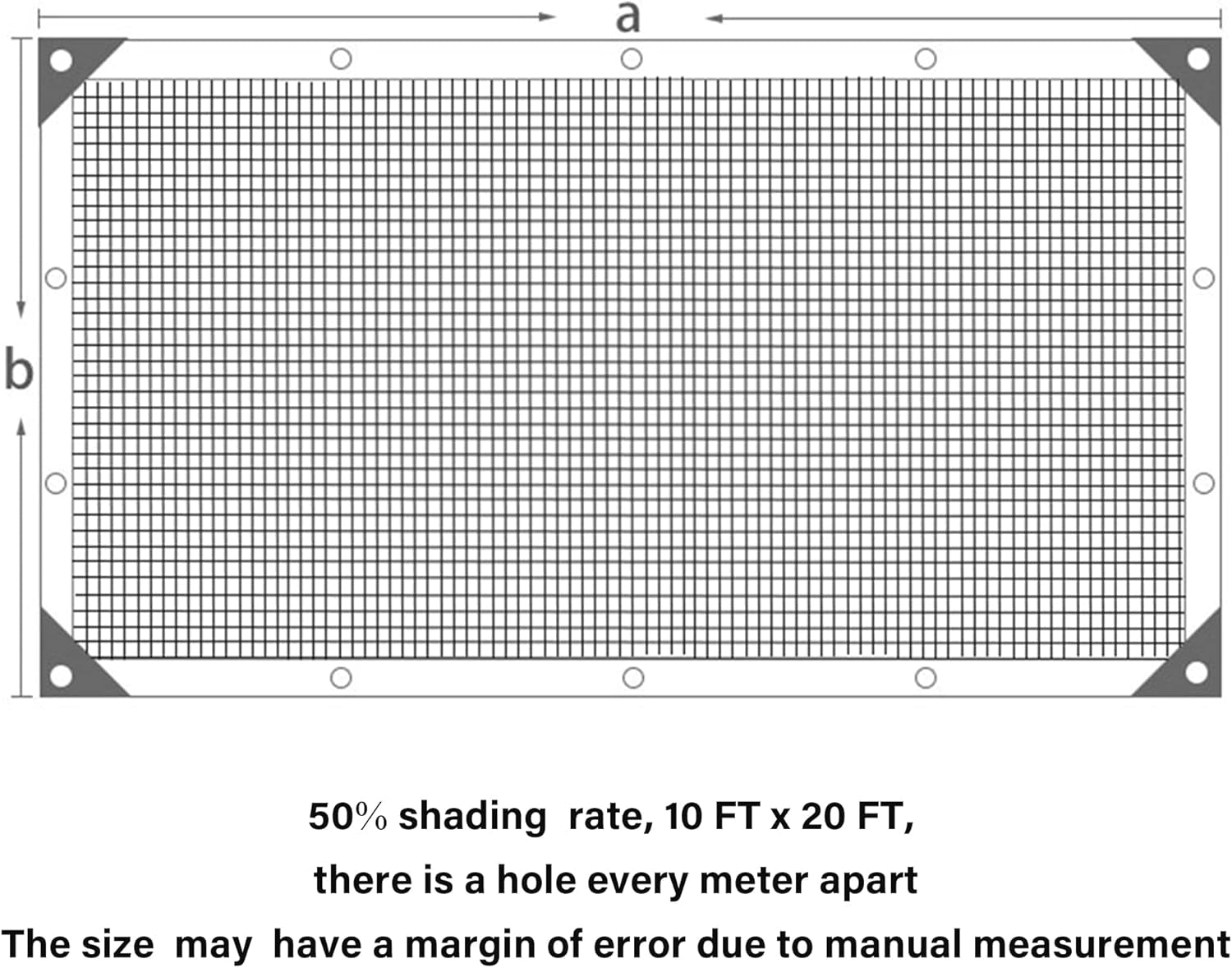 50-shade-cloth-for-garden-10x20-ft-breathable-mesh-tarp-sun-shade-for-vegetables-plants-outdoor-patio-sunshade-with-grommets-chicken-coop-dog-kennel-cover