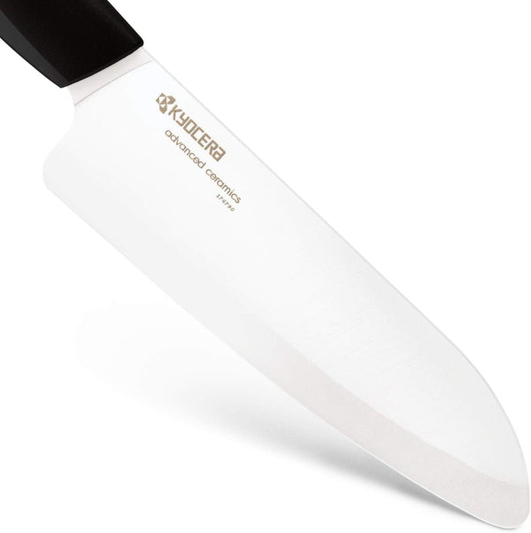 Advanced Ceramics – Revolution Series 3-Piece Ceramic Knife Set: Includes 6-Inch Chef'S Knife; 5-Inch Micro Serrated Knife; and 3-Inch Paring Knife; Black Handles with White Blades7