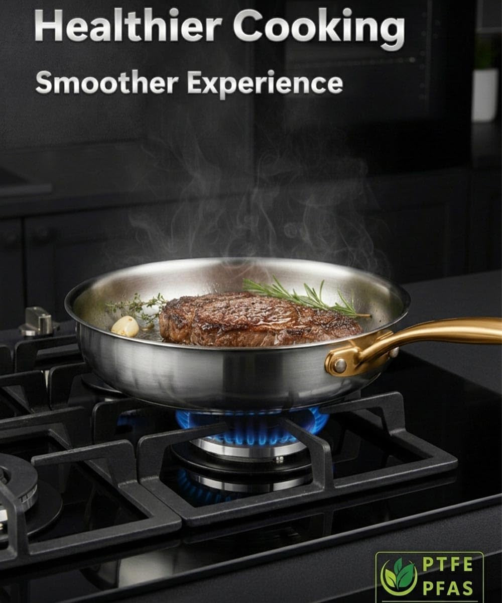 titanium-pans-for-cooking-10-pure-titanium-hammered-pro-frying-au-gratin-pan-with-lid-non-toxic-skillet-pfas-pfoa-ptfe-free-cookware-dishwasher-oven-safe