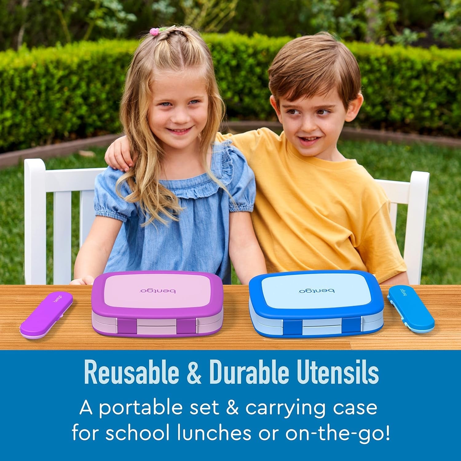 bentgo®-kids-plastic-utensil-set-reusable-fork-spoon-storage-case-pfas-bpa-free-easy-grip-handles-lightweight-dishwasher-safe-school-lunch-travel-on-the-go-blue