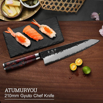8.27 Inch Japanese Gyuto Chef Knife2