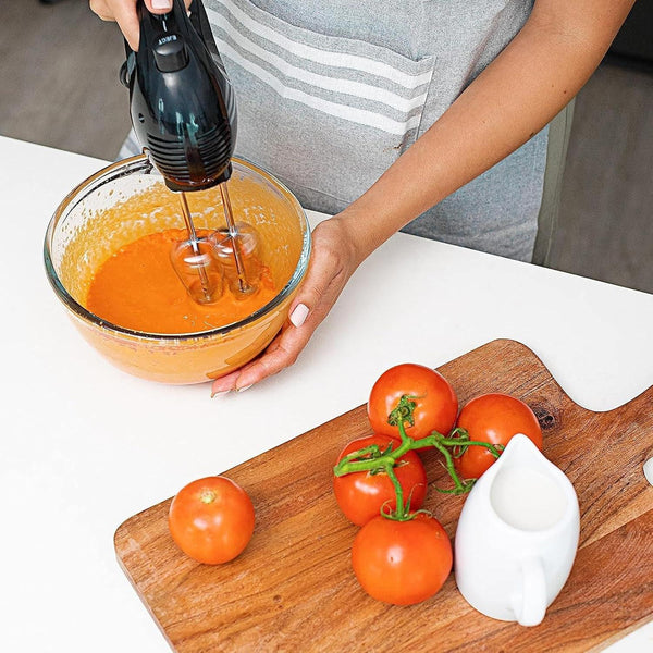5-Speed Hand Mixer with Eject Button, Electric Handheld Mixer for Cream, Batter, Eggs & Baking, Stainless Steel Beaters, Dishwasher-Safe, Lightweight Compact Design, Black2