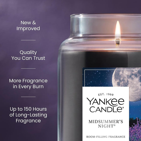 Mid Summer'S Night, Scented Candle, 22Oz Large Jar with up to 150 Hour Burn, Giftable3