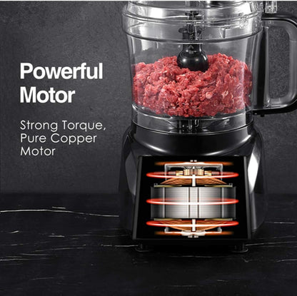 Food Processor, 6 Functions for Chopping, Slicing, Shredding Purees & Dough - 12 Cup Food Processor2