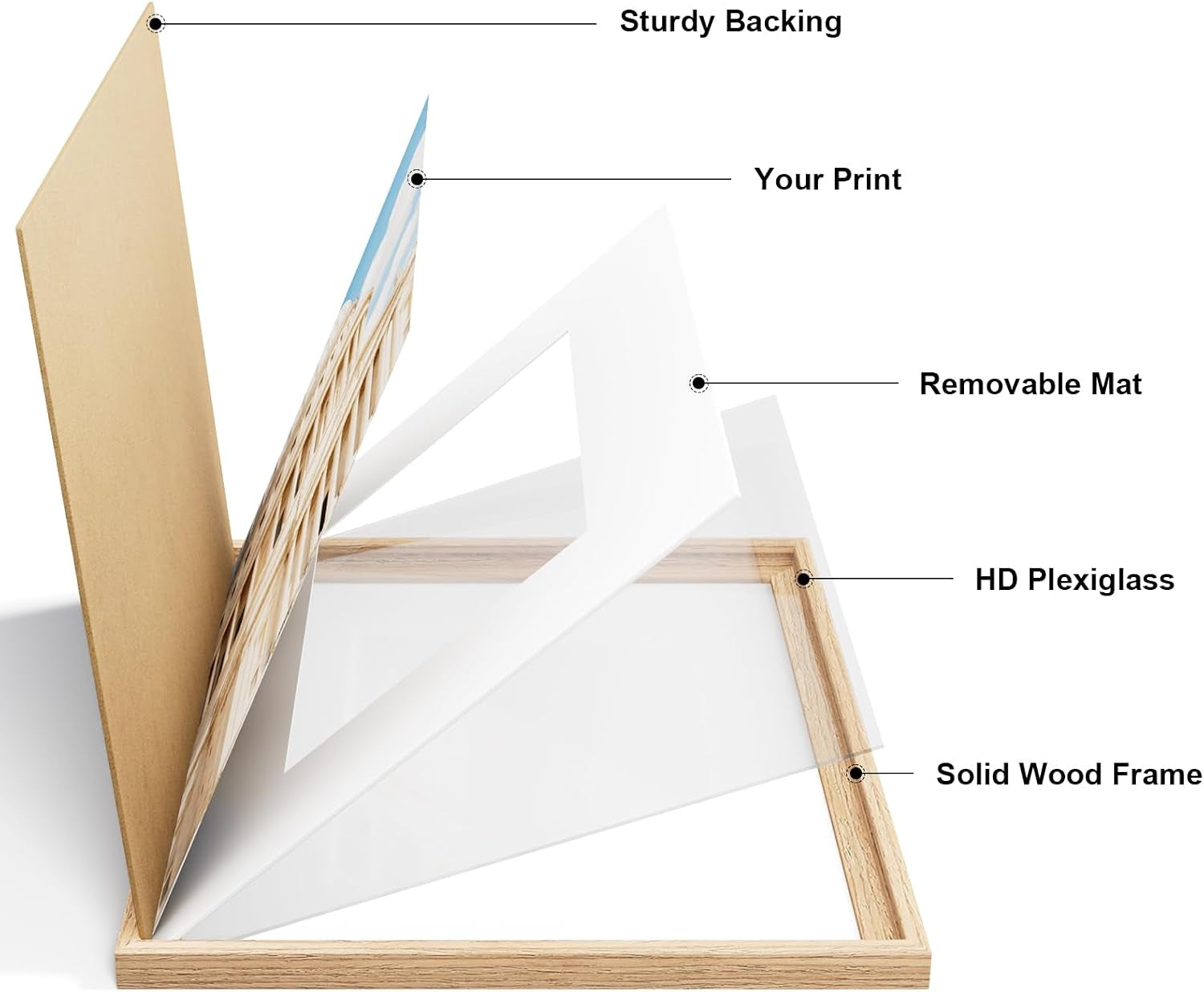 solid-wood-8x10-picture-frame-with-mat-natural-4-pack