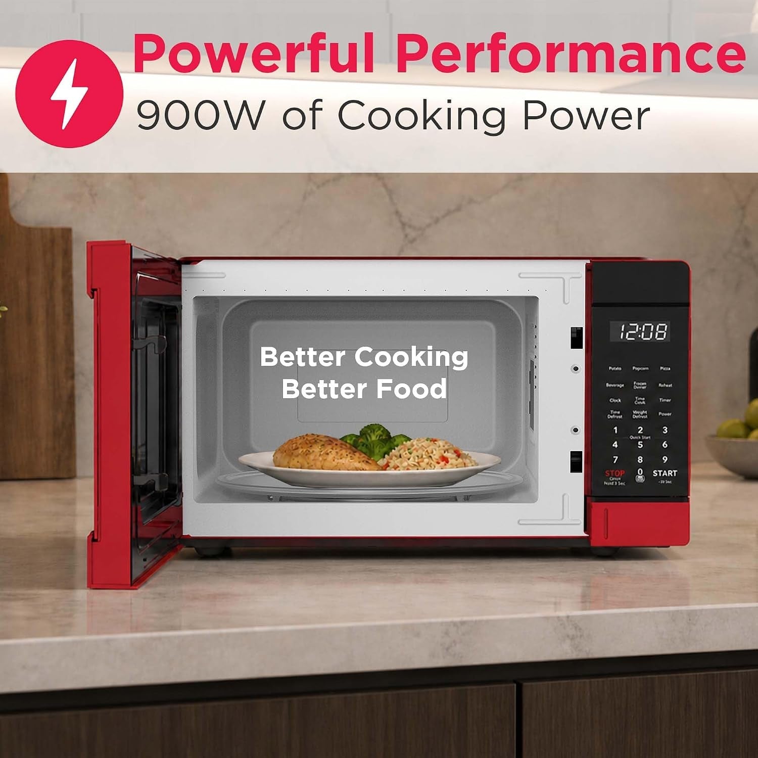 frigidaire-emw953red-microwave-oven-900-watts-with-10-power-levels-red