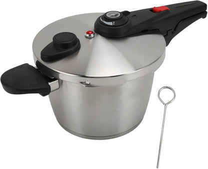 GLOGLOW Electric Pressure Cooker 304 Stainless Steel Multi Cooker, Quick Cooking for Home Kitchen with Pressure Control and Versatile Functions Kitchen Appliances (6L)1