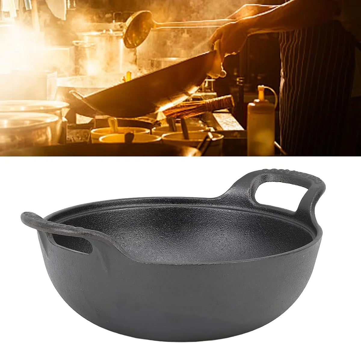 cast-iron-wok-pan-14-2in-large-stir-fry-pan-flat-bottom-wok-with-wooden-lid-and-handle-uncoated-cooking-wok-for-all-cooktops-20cm