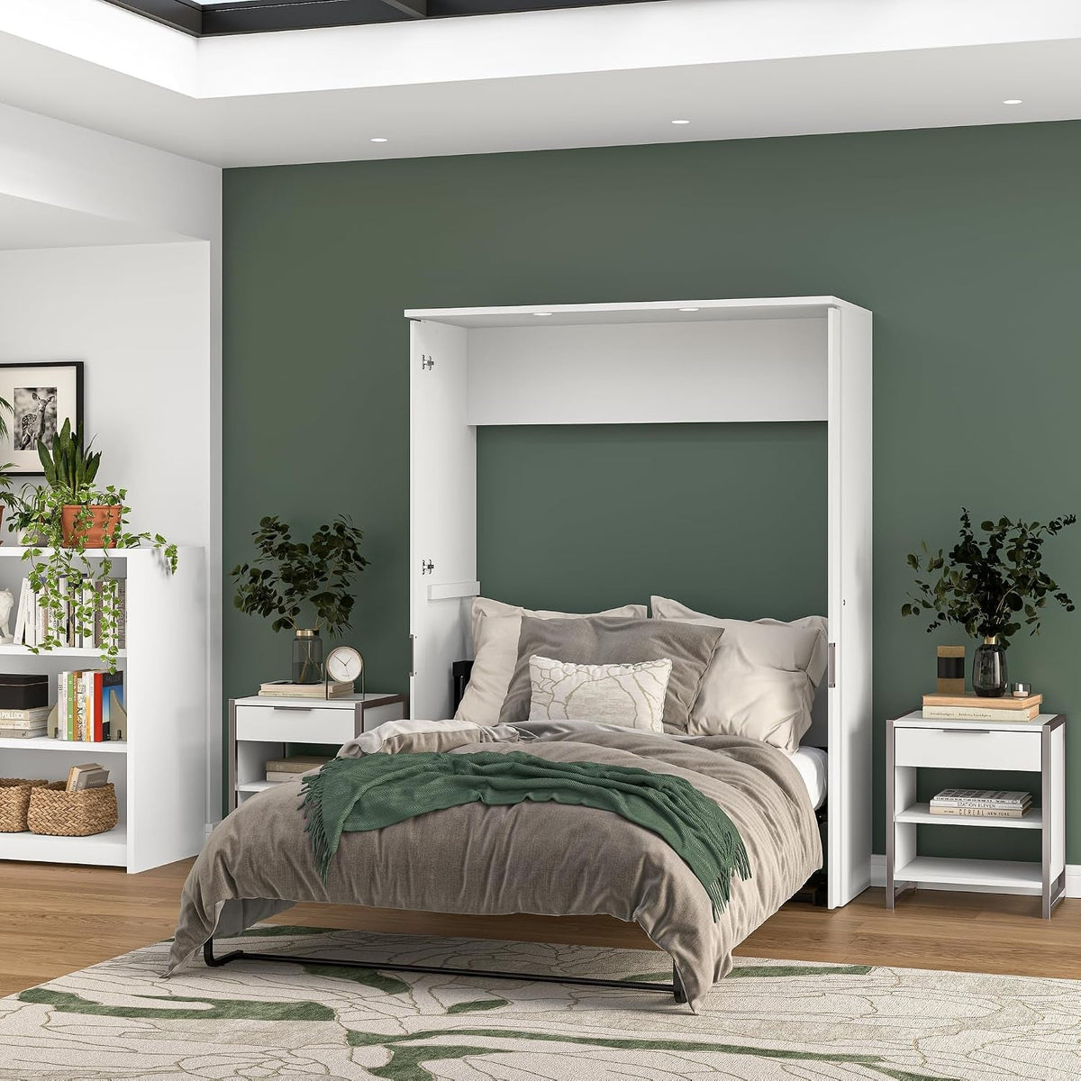 full-murphy-bed-with-desk-white-lumina-61w