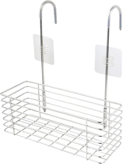 Hanging Shower Rack,Stainless Steel Hook on Hanging Storage Basket9