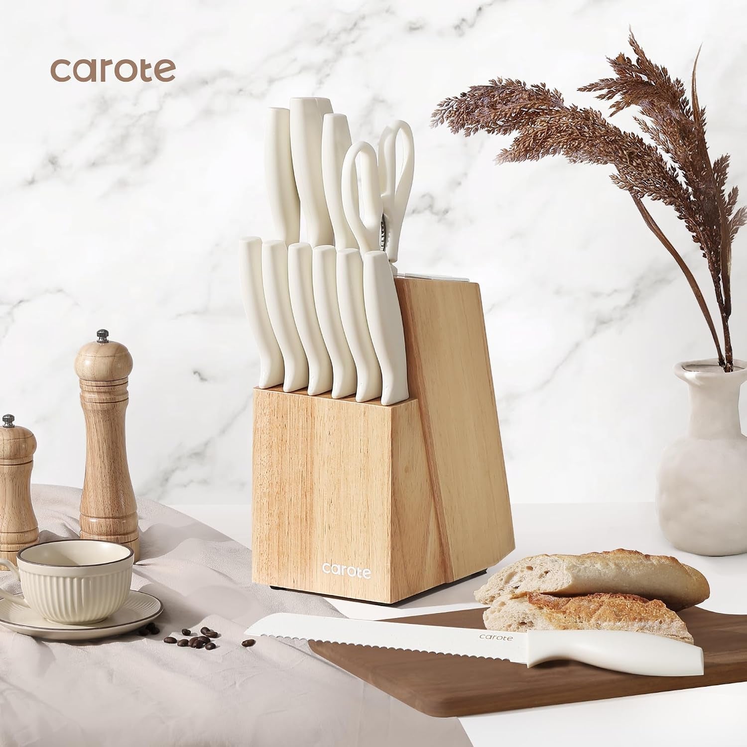 15-piece-knife-set-wood-block-with-built-in-sharpener-cream-stainless-steel-knives-ceramic-nonstick-coating-long-lasting-sharpness-rust-resistant-non-slip-handles-dishwasher-safe