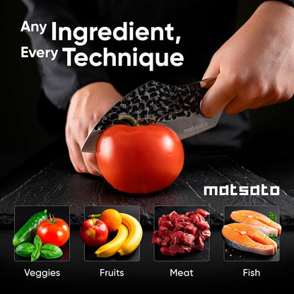 Japanese Steel Chef Knife – Kitchen Knife for Meat & Vegetables5