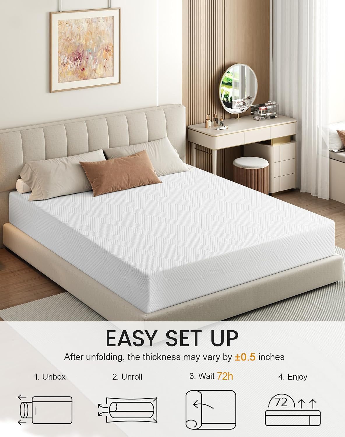 short-king-mattress-10-inch-firm-memory-foam-bed-mattress-in-a-box