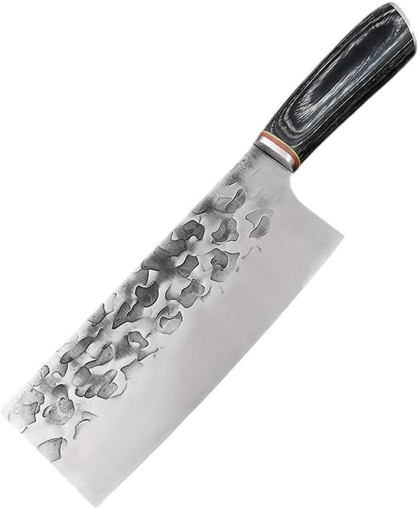 Meat Cleaver, 7 Inch Professional Slicing Chef Knives Stainless Steel Forged Kitchen Knife Vegetable Fruit Knife Cooking Tools1