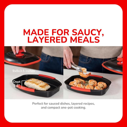 Chef Pot Microwave Cooking – Versatile Microwave Food Cooker with Lid – Microwave Safe Steamer & Soup Pot – Bpa-Free, Dishwasher Safe, Ideal for Fast Meals & Healthy Cooking4