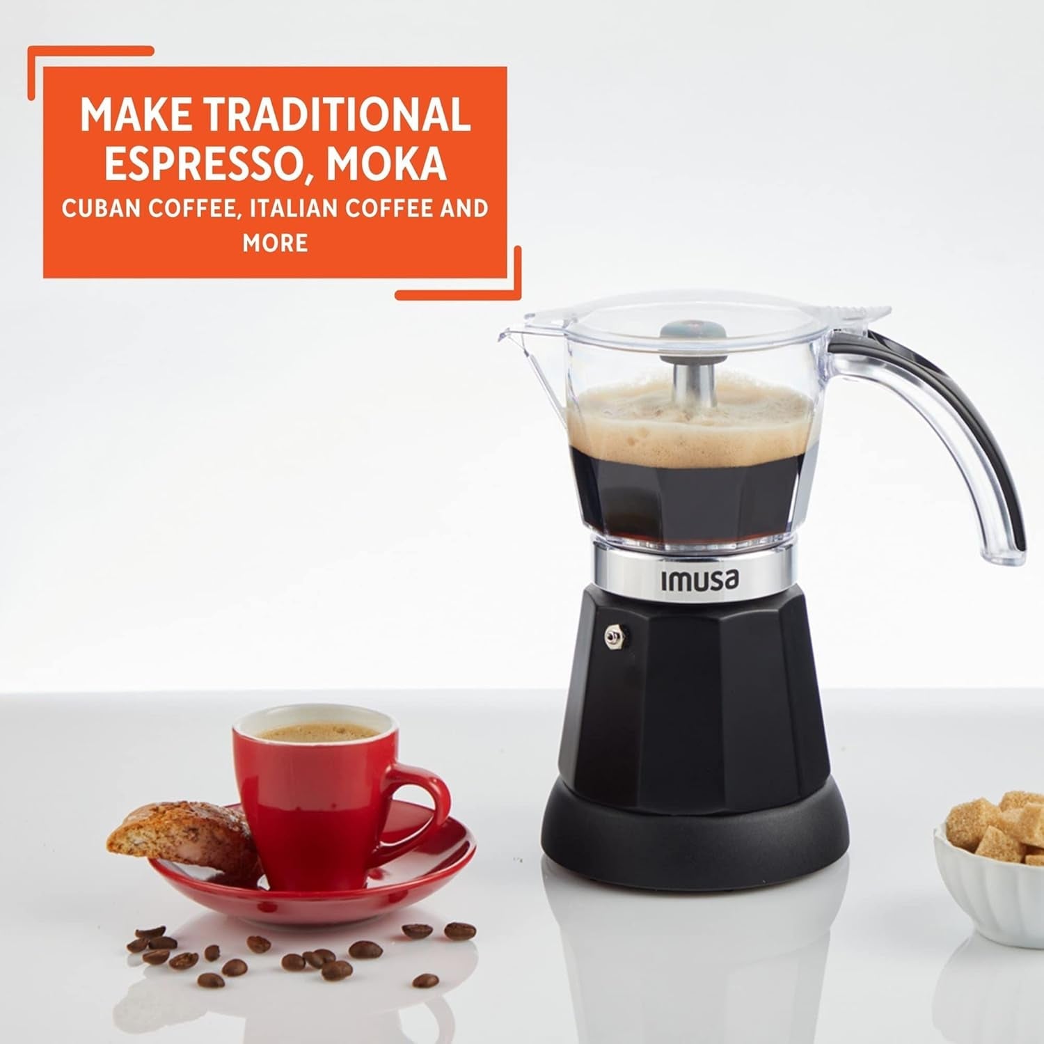 6-or-3-cup-electric-espresso-maker-with-cool-touch-handle-black-bare-cast-aluminum-finish-detachable-cool-touch-base-ideal-for-cuban-coffee-perfect-for-entertaining