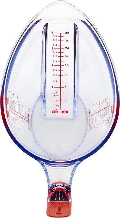 Pro Angled Measuring Cup, 4 Cup Capacity - Easy Read Measurement Markings, Dishwasher Safe Measuring Cup for Baking and Cooking2