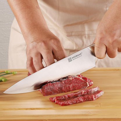 Chef Knife Set, 6PCS Ultra Sharp Kitchen Knives with Ergonomic Handle, High Carbon Stainless Steel Kitchen Knife Set, Forged Cooking Knife Set for Slicing Meat Vegetable Bread and Fruit8