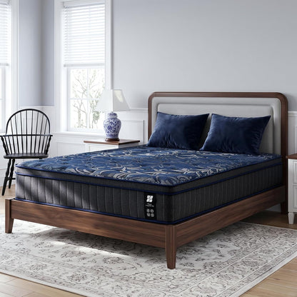 King Size Mattress, 12 Inch Hybrid Mattress King in a Box, Medium1