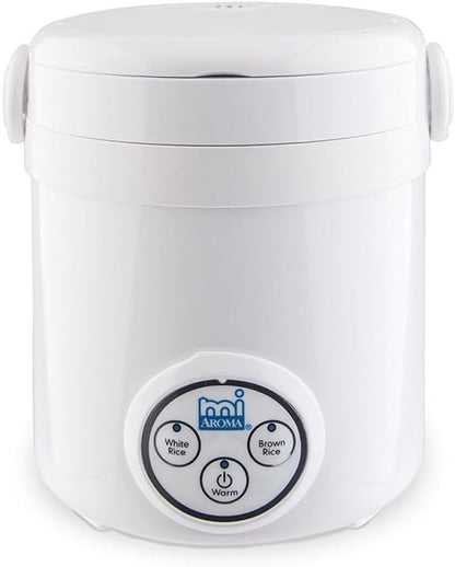Housewares (MRC-903D) Mi 3-Cup (Cooked) (1.5-Cup UNCOOKED) Digital Cool Touch Mini Rice Cooker,White1