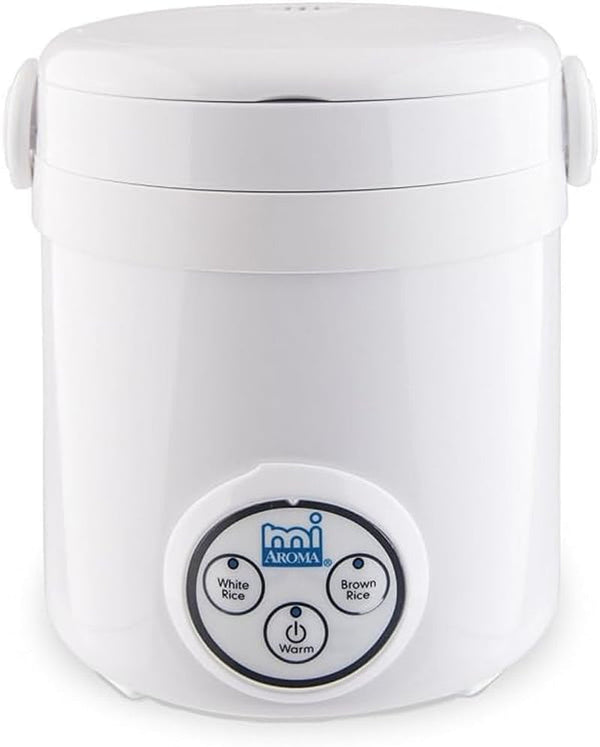 Housewares (MRC-903D) Mi 3-Cup (Cooked) (1.5-Cup UNCOOKED) Digital Cool Touch Mini Rice Cooker,White1
