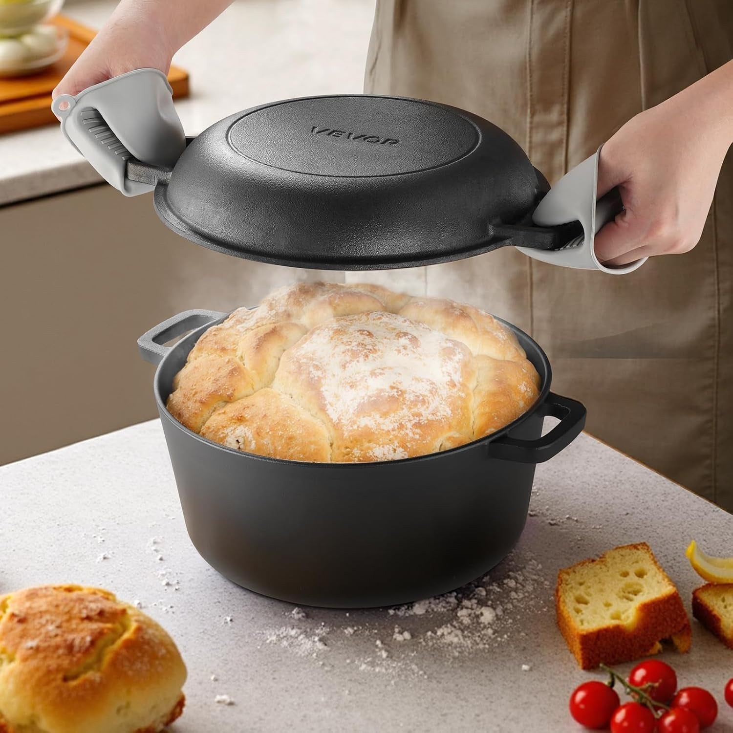 cast-iron-dutch-oven-2-in-1-pre-seasoned-pot-with-skillet-lid-5qt-cookware-pan-with-proofing-basket-bread-baking-accessories-bread-oven-compatible-500