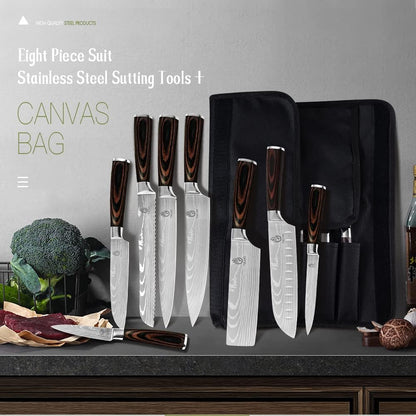 Knife Set, 14Pcs Japanese Knives Set, Premium German Stainless Steel Chef Knife Set2