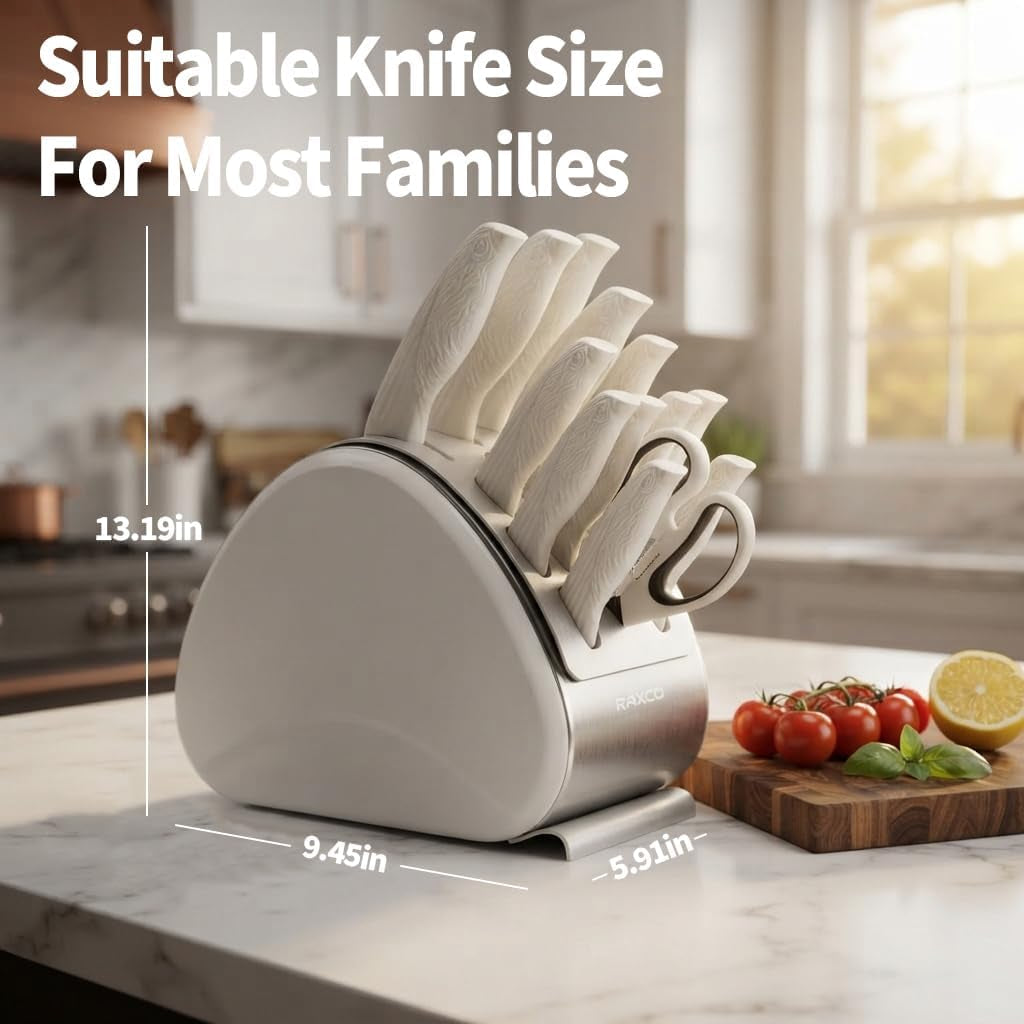 15-piece-white-knife-set-with-block-built-in-sharpener-dishwasher-safe-cutlery-set-includes-6-chef-knives-6-steak-knives-scissors-non-stick-anti-rust-coating-ergonomic-grips