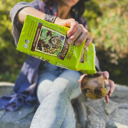 Organic Yerba Mate Loose Tea Traditional Cut 1 Lb Bag Pack of 1 | Unsmoked Traditional Cut 1 Lb, USDA Organic Kosher Non-Gmo Gluten Free, Smooth Clean Natural Caffeine, Low Acid7