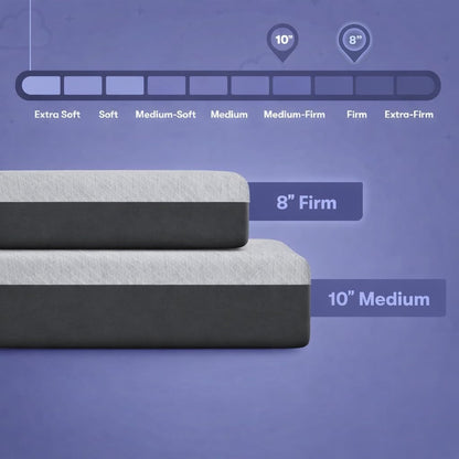 10 Inch RV Short Queen Mattress, Made in the USA, Certipur-Us®, Oeko-Tex®, and Fiberglass-Free™ Certified Cooling Memory Foam Camper Bed - Medium4