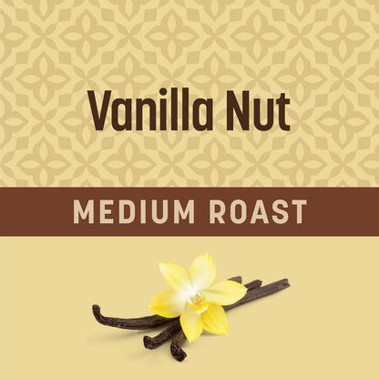 Vanilla Nut Ground Coffee, Medium Roast, 20 OZ Bag | Ideal for French Press & Drip Coffee Maker, 100% Arabica Coffee, Easy-To-Brew Ground Coffee, Consistent Daily Brew3