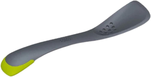 Joseph Joseph - Uni-Tool 5-In-1 Silicone Kitchen Utensil, Slotted Spoon, Turner, Cutting Tool, Solid Spoon and Spatula in One- Grey1
