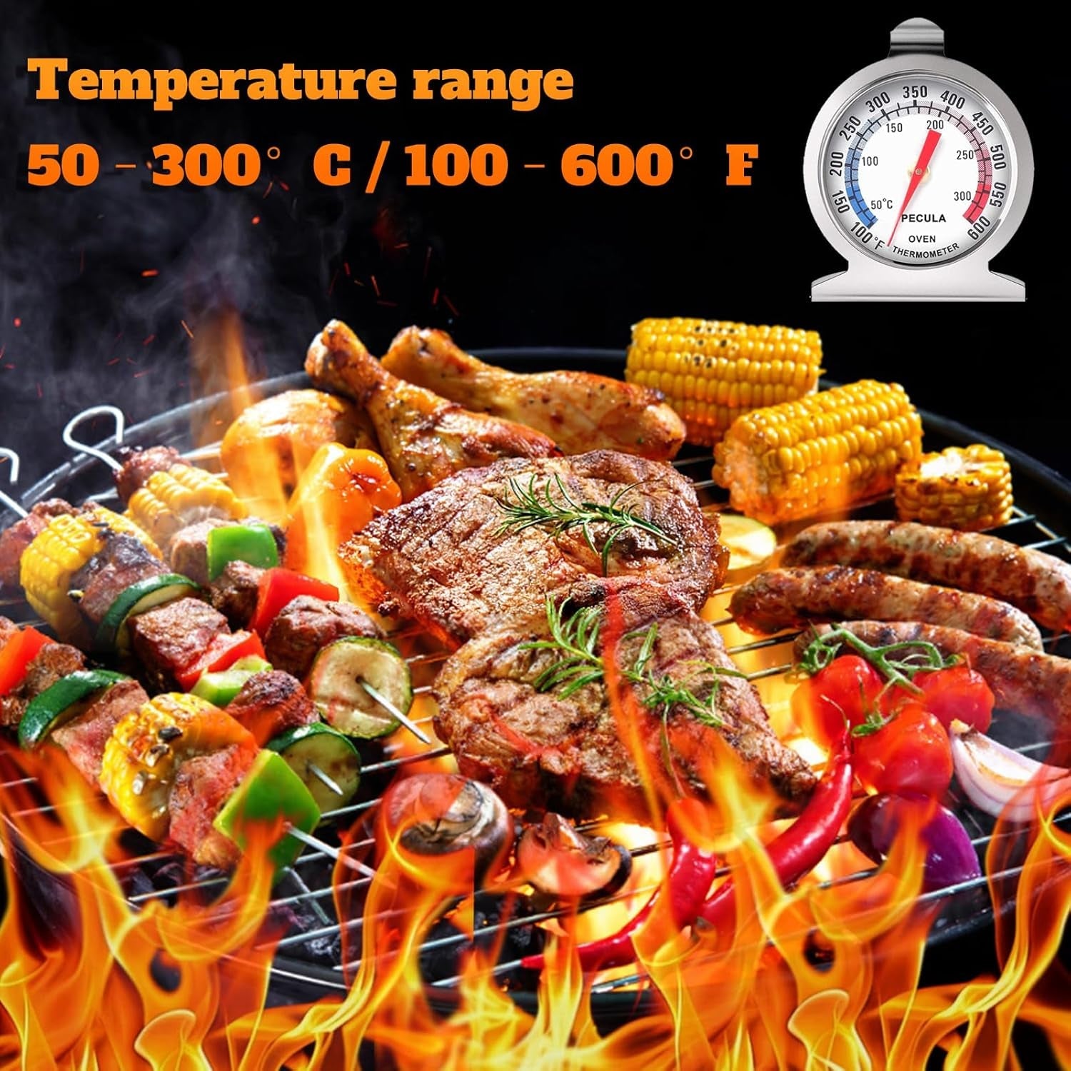 stainless-steel-oven-thermometer-50-300-c-100-600-f-analog-instant-read-battery-free-kitchen-cooking-thermometer-hook-stand-design-food-thermometer-for-oven-grill-smoker-fryer