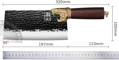 Meat Cleaver, 8 Inch Hand Forged Chopping Knife Household Ultra-Sharp Cutting Knives Chef Special Chopping Knives2